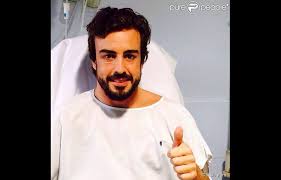 Fernando Alonso à l'hôpital