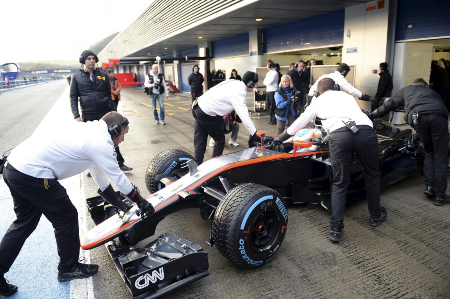 L'écurie McLaren-Honda fait part de l'absence d'Alonso