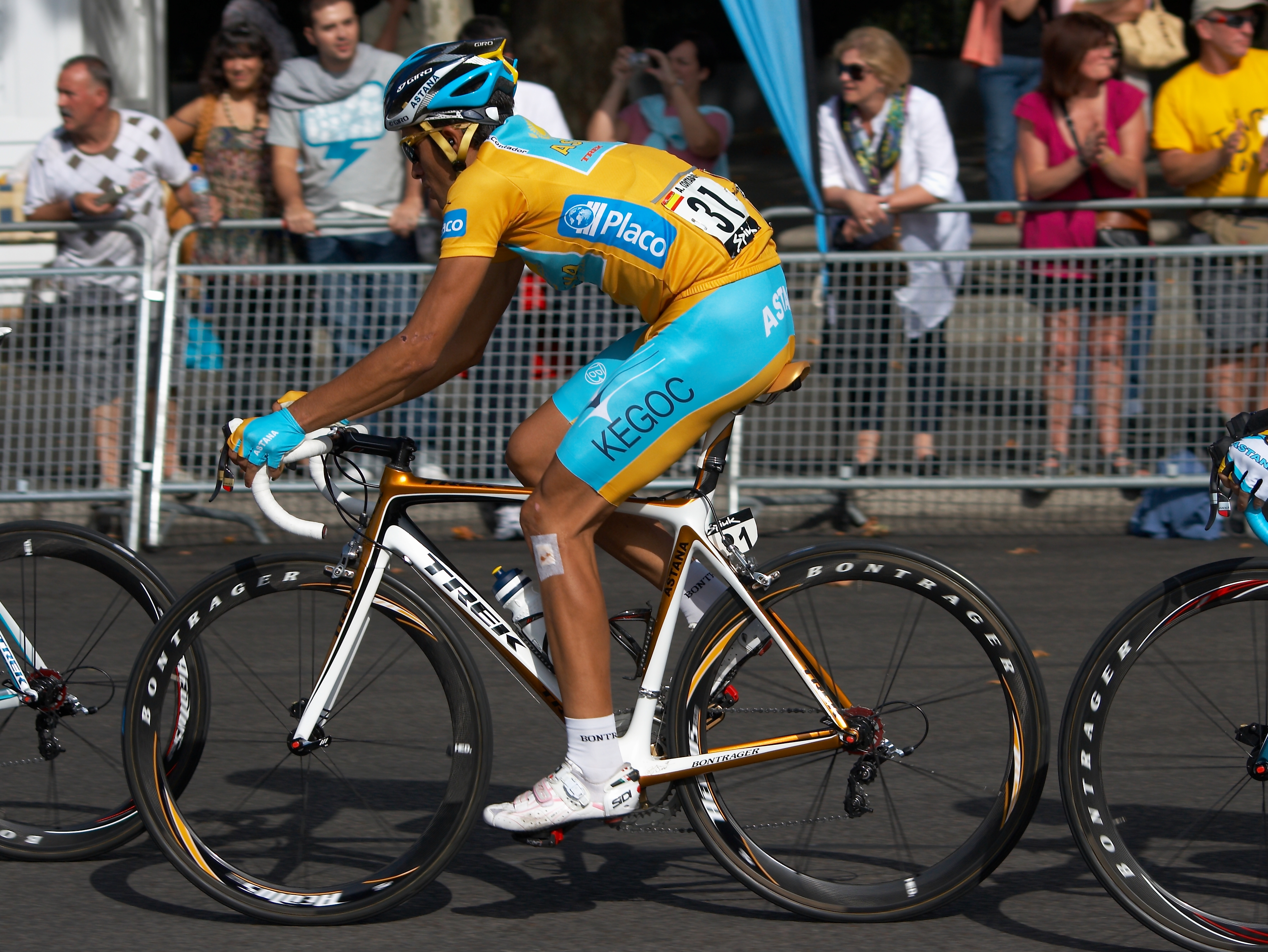 Giro 2015 Alberto Contador déterminé malgré sa douleur