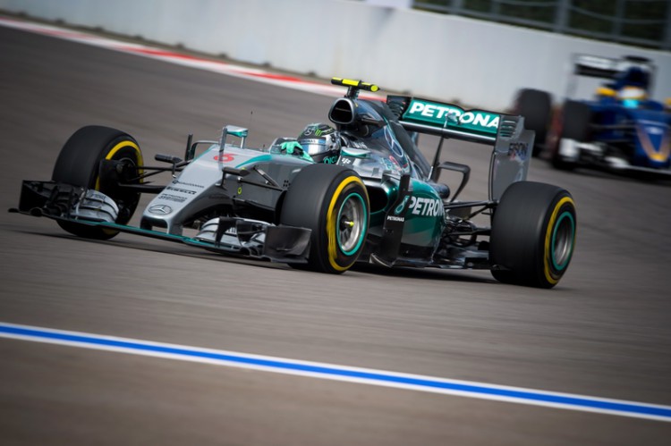GP F1 de Russie - Nico Rosberg en pole-position